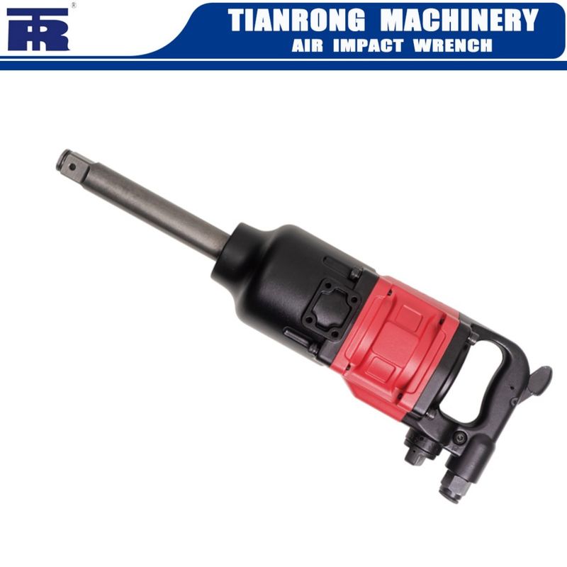3000 N.M. koppel 1 inch Air Impact Wrench Op maat Beschikbaar 6 of 8 inch Anvil Lengte