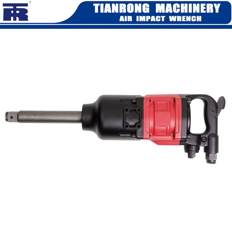 3000 N.M. koppel 1 inch Air Impact Wrench Op maat Beschikbaar 6 of 8 inch Anvil Lengte