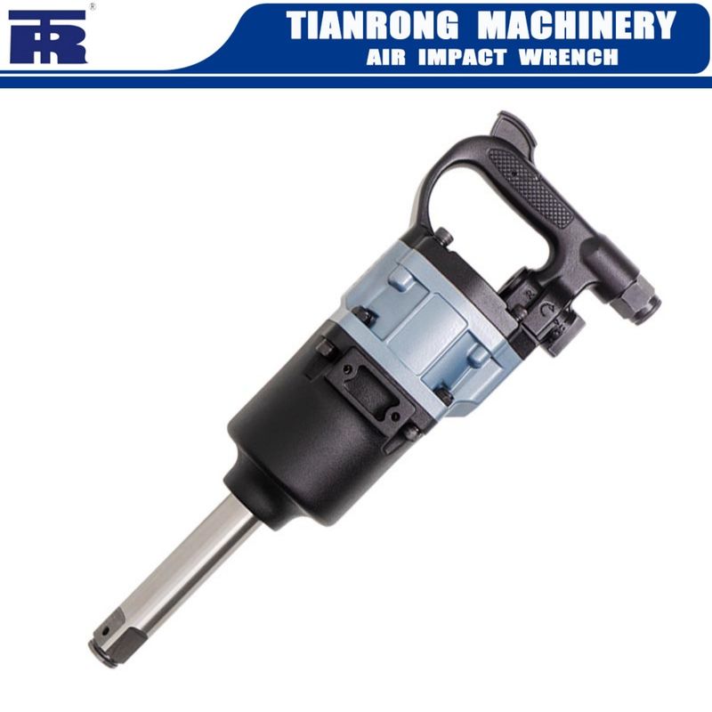 4200rpm Pneumatische slagsleutel 1 inch met 1.5/3/4/6/8 inch Anvil Lengte